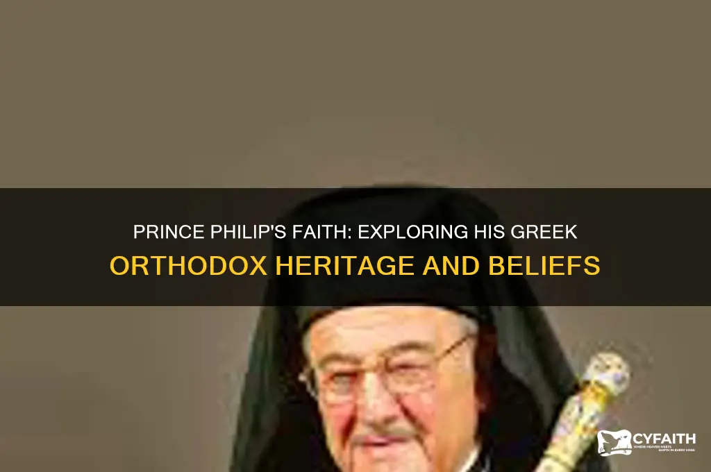 is prince philip greek orthodox