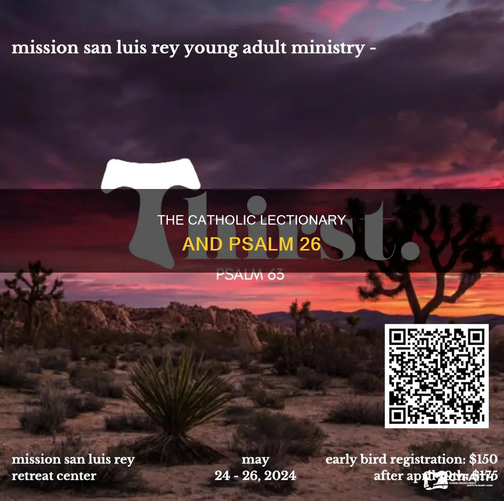 is psalm 26 in the catholic lectionary