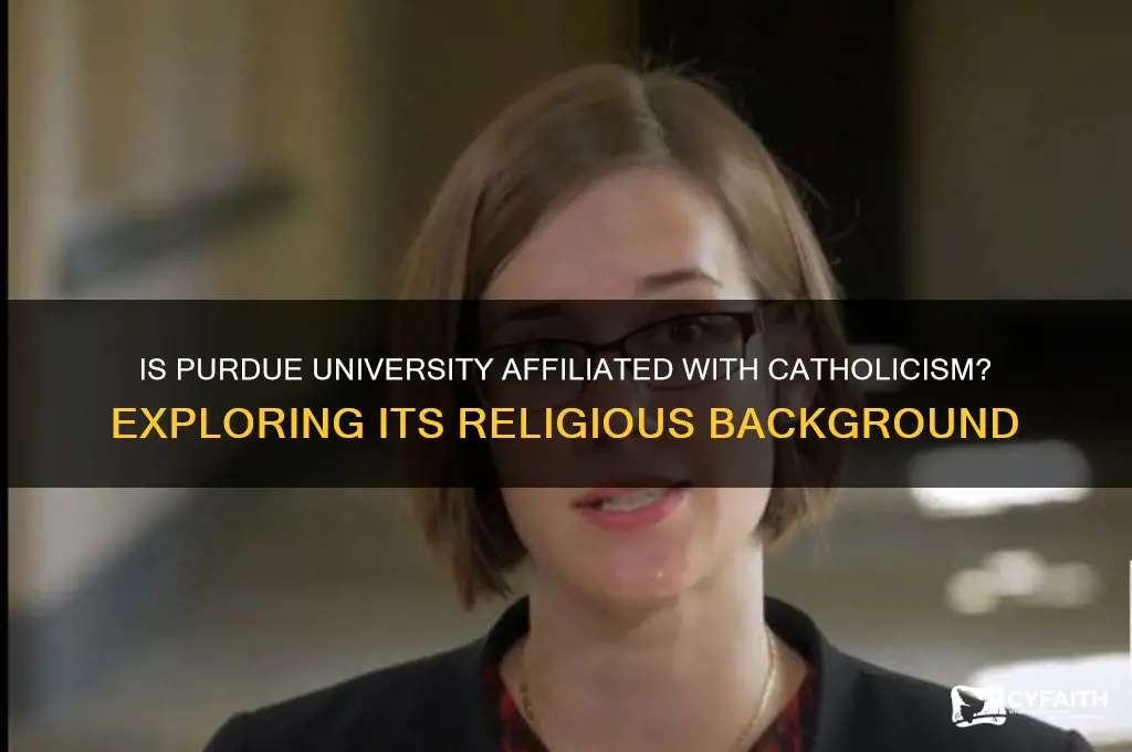 is purdue a catholic college