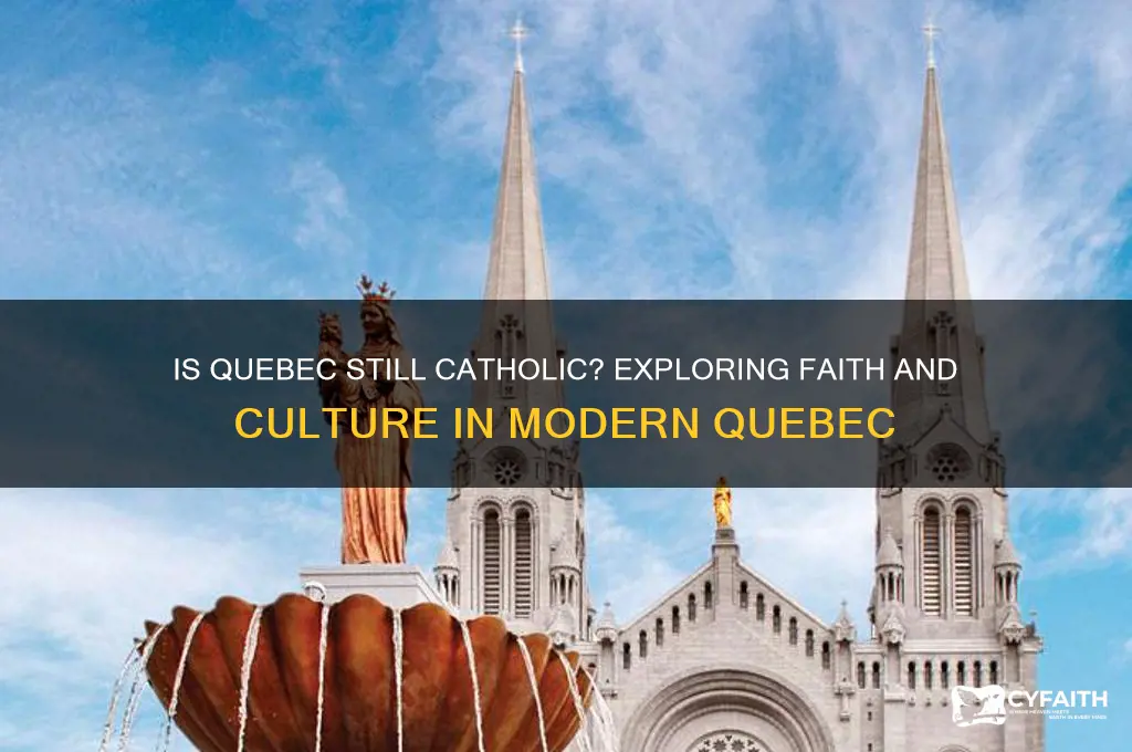 is quebec catholic