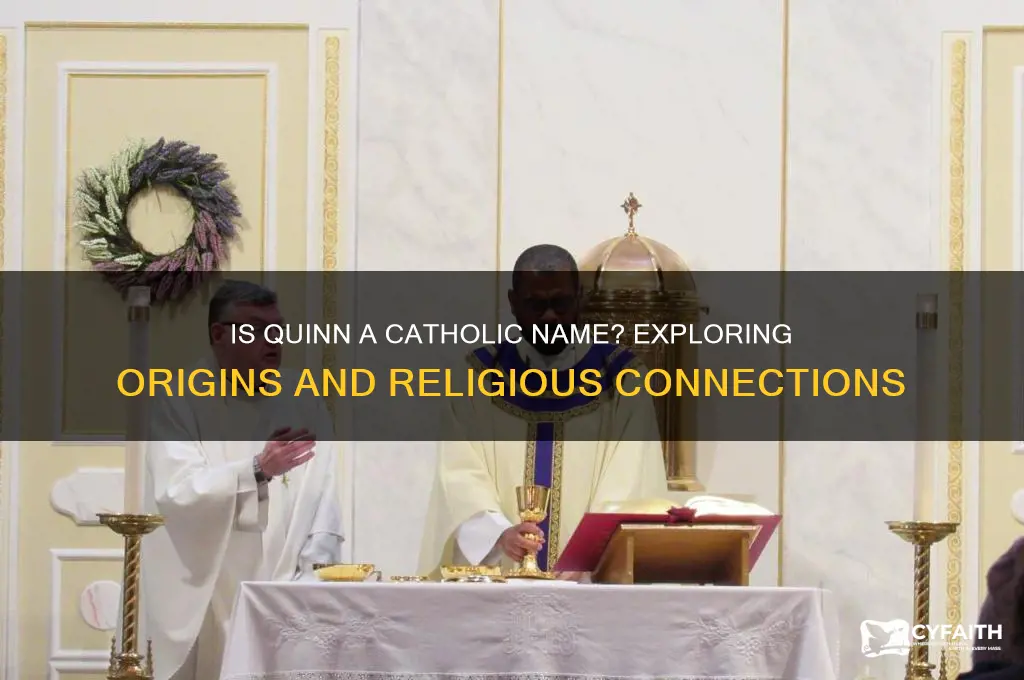 is quinn a catholic name