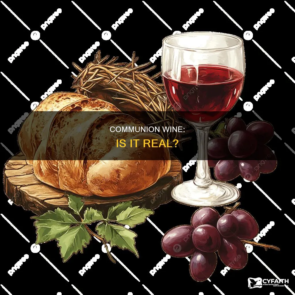 is real wine used in catholic communion
