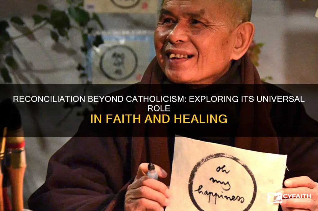 is reconciliation only catholic