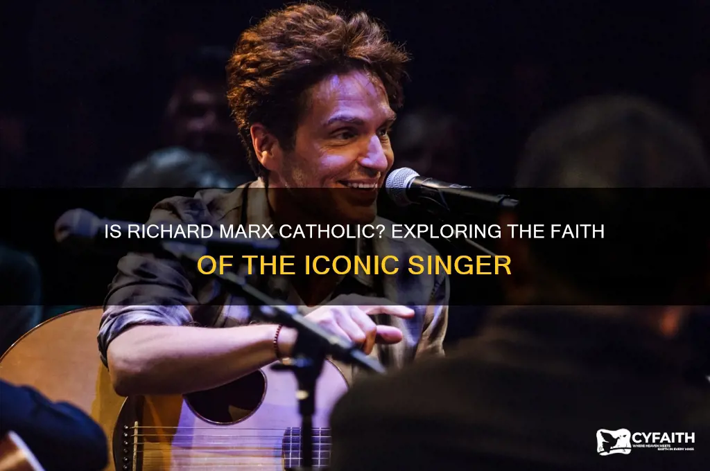 is richard marx catholic