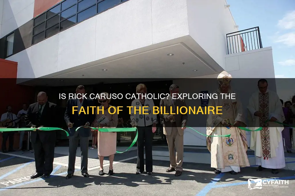 is rick caruso catholic