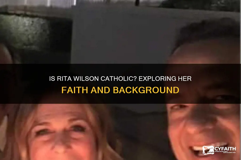 is rita wilson catholic