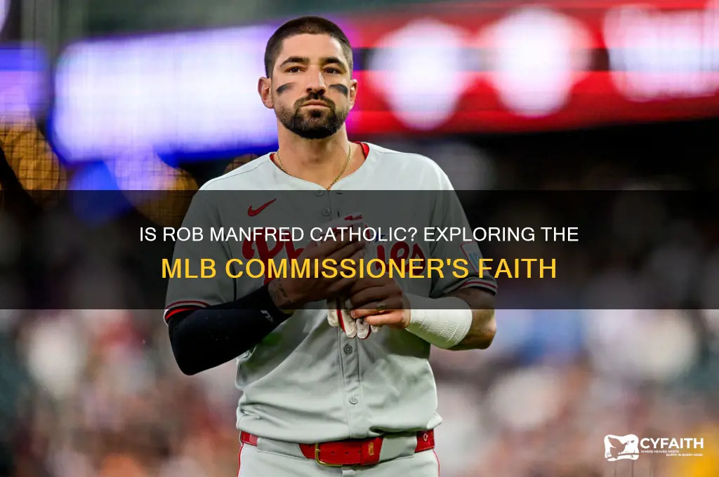 is rob manfred catholic