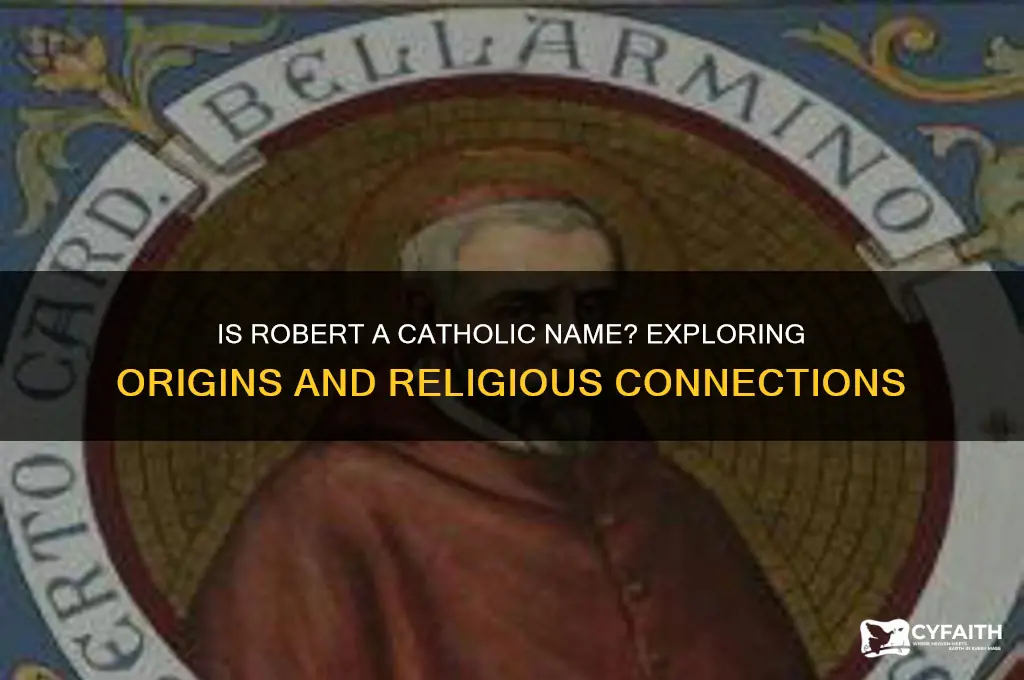 is robert a catholic name