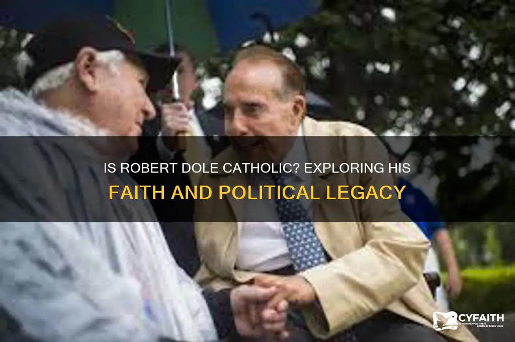 is robert dole catholic