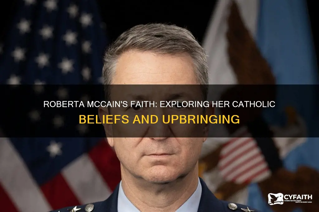 is roberta mccain catholic