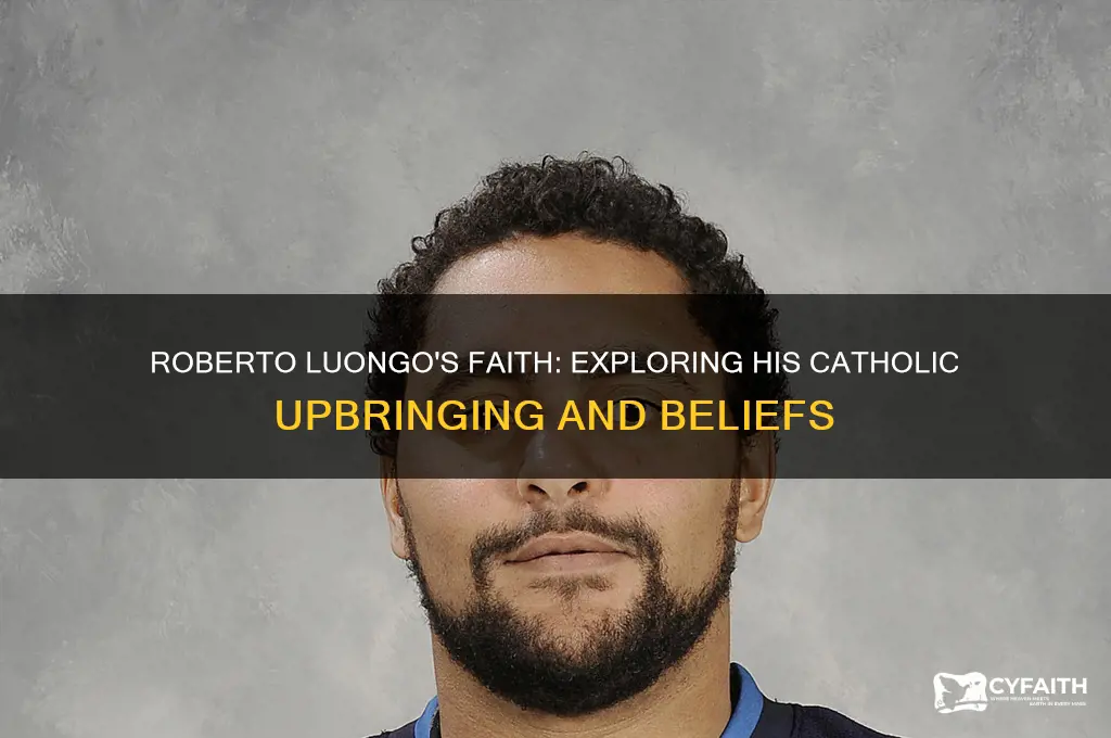 is roberto luongo catholic