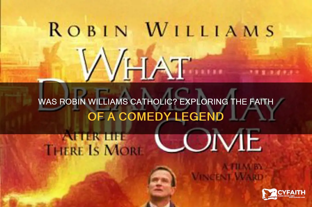 is robin williams catholic