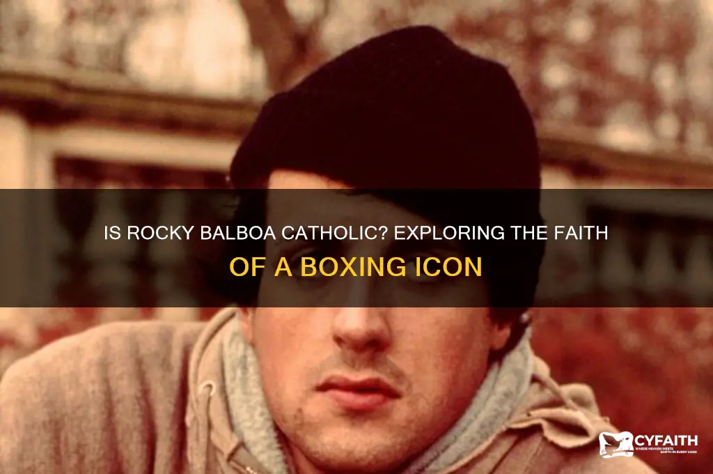 is rocky balboa catholic