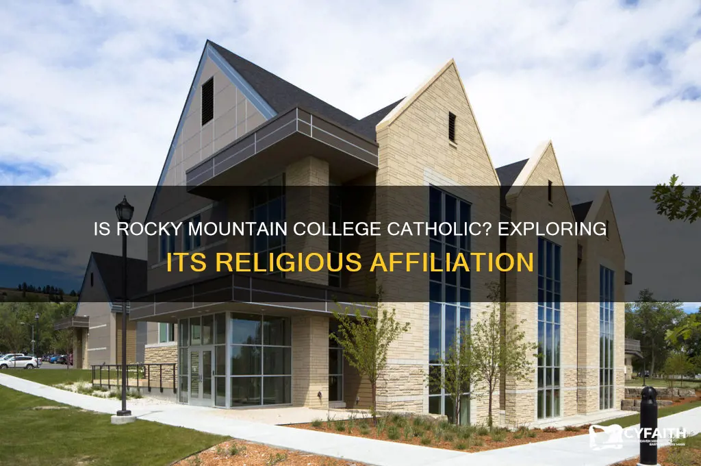 is rocky mountain college catholic