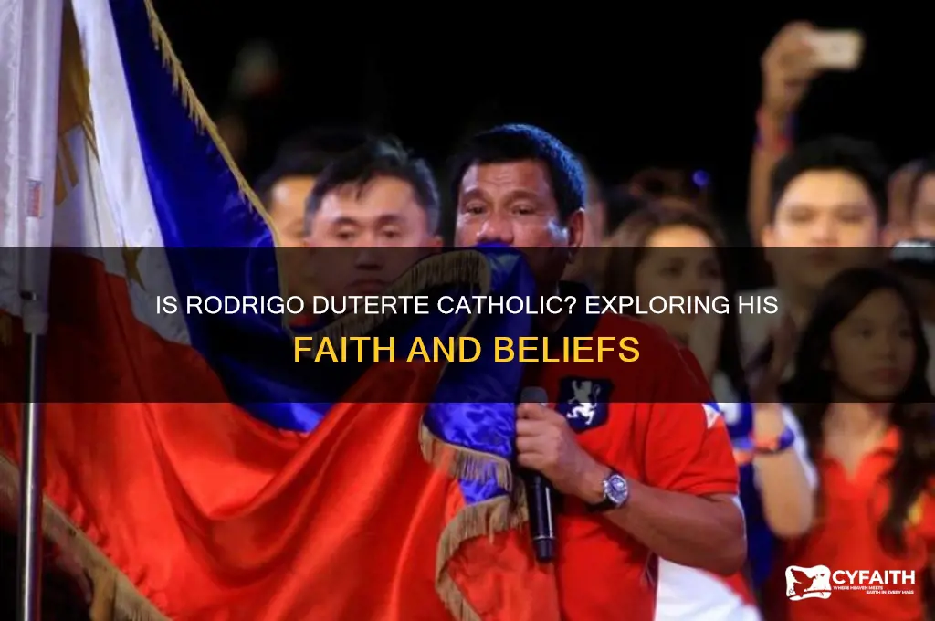 is rodrigo duterte catholic
