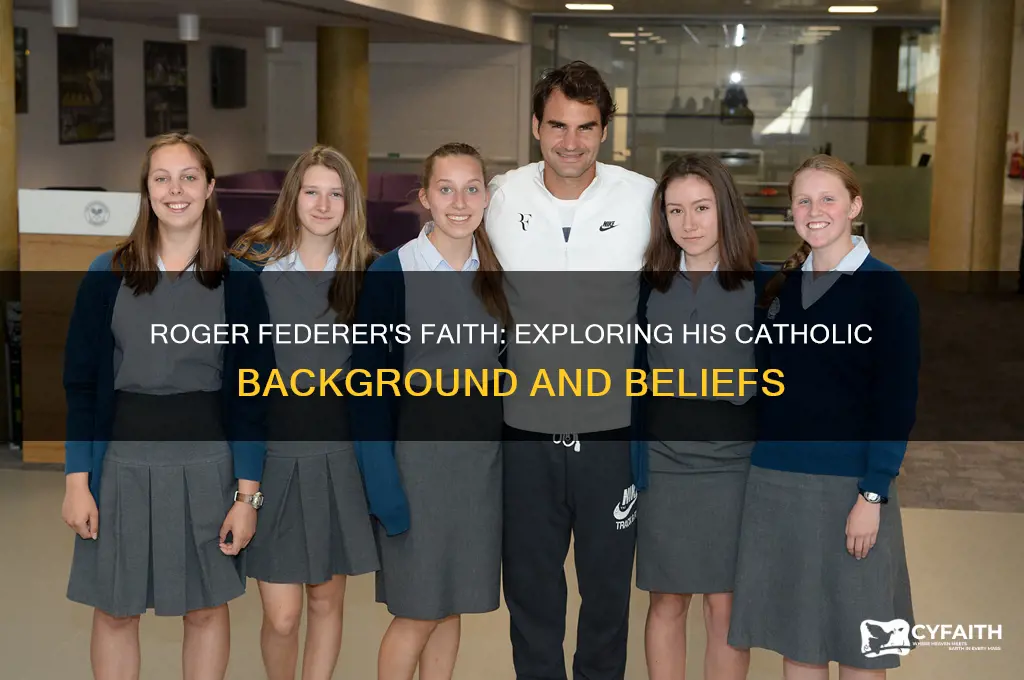 is roger federer catholic