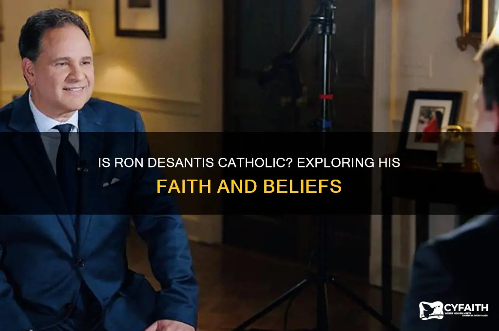 is ron desantis a catholic