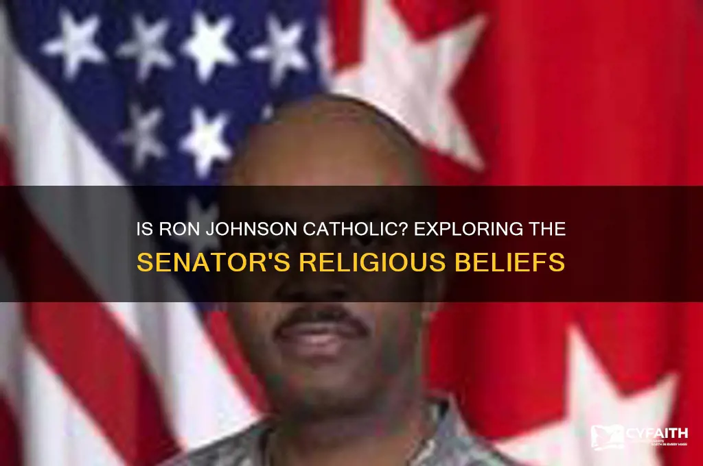 is ron johnson catholic