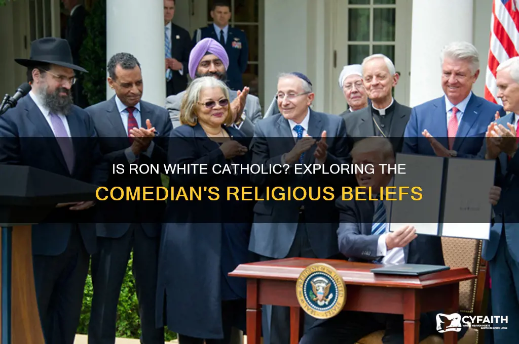 is ron white catholic