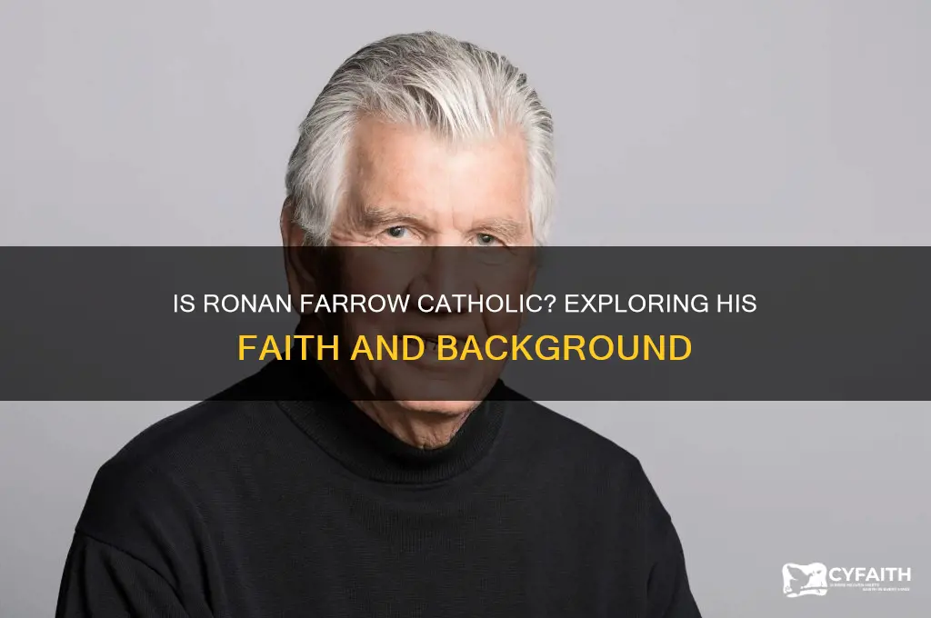 is ronan farrow catholic