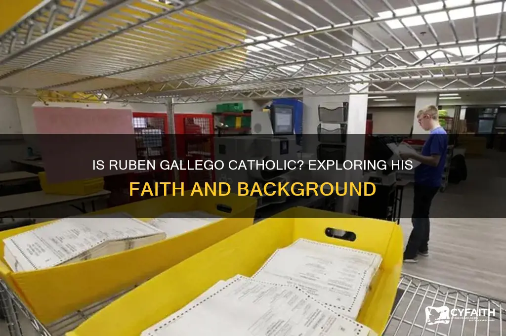 is ruben gallego catholic
