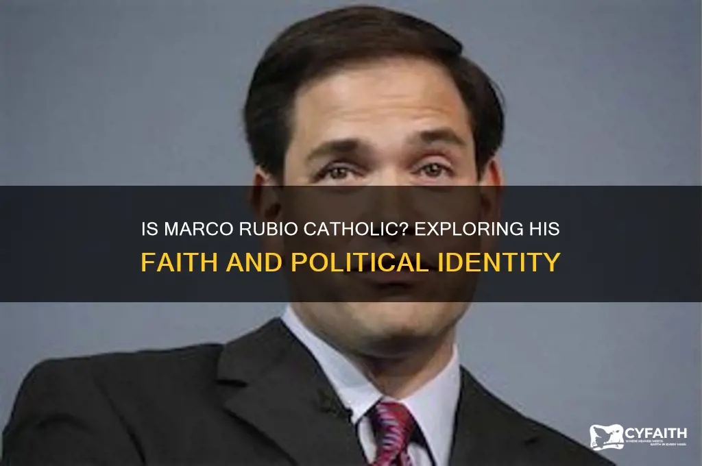 is rubio catholic