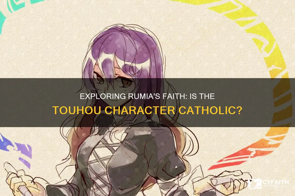 is rumia catholic touhou