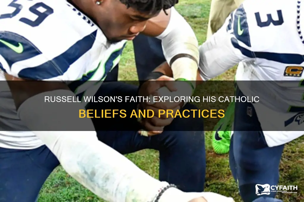 is russell wilson catholic