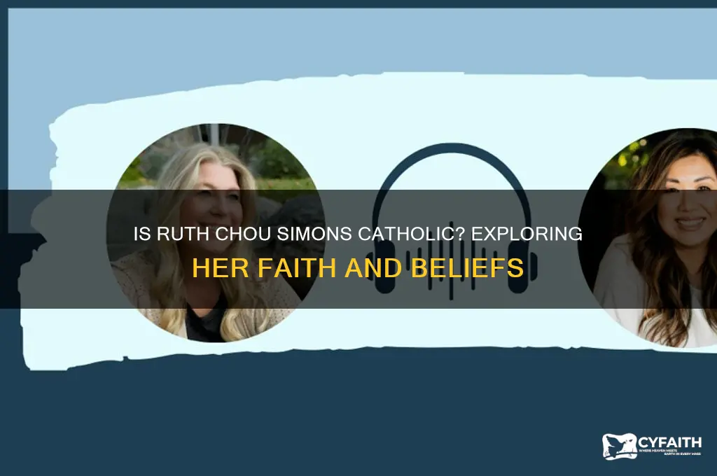 is ruth chou simons catholic