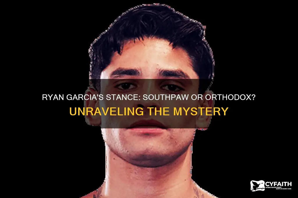 is ryan garcia southpaw or orthodox