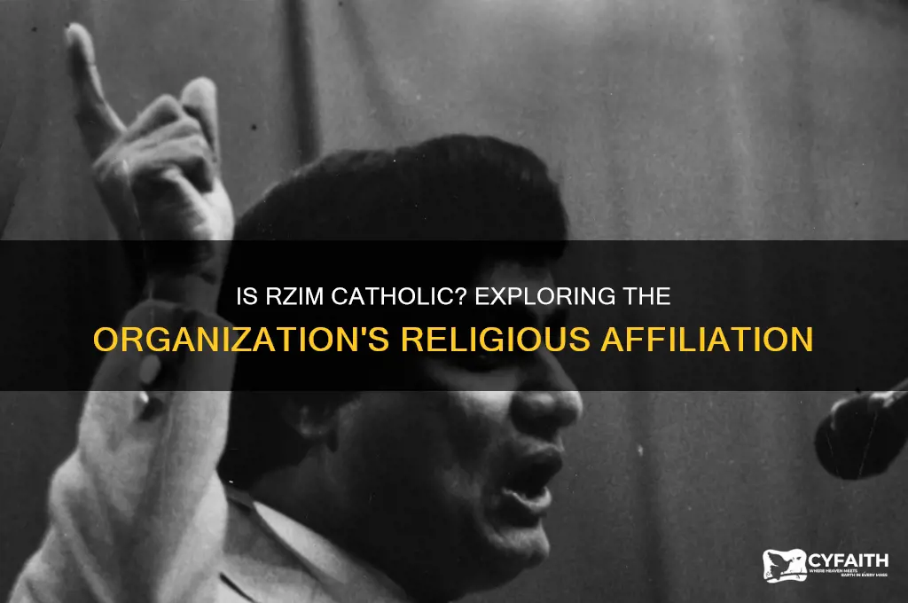 is rzim catholic