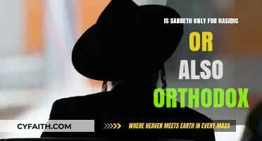 Is Sabbath Observance Exclusive to Hasidic or All Orthodox Jews?