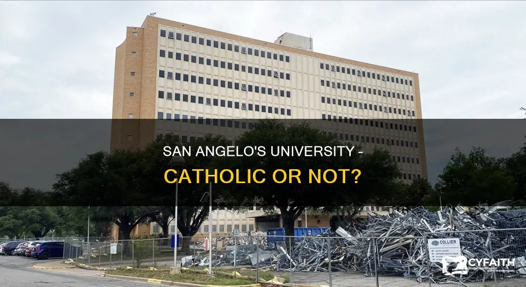 is san angelos university a catholic university