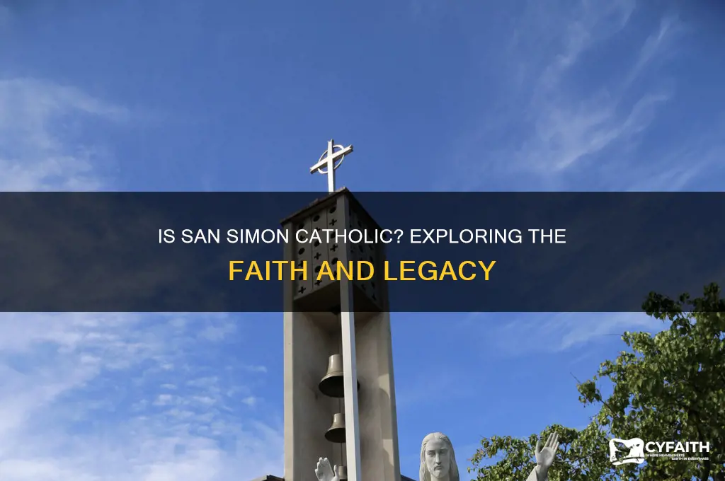 is san simon catholic