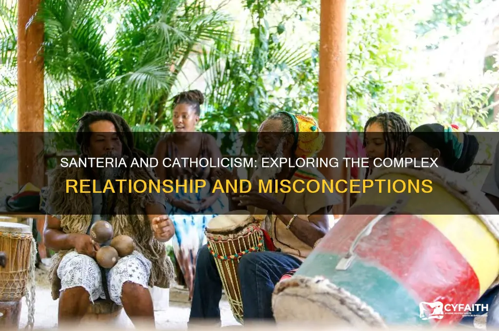 is santeria anti catholic