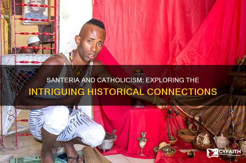 is santeria related to catholic