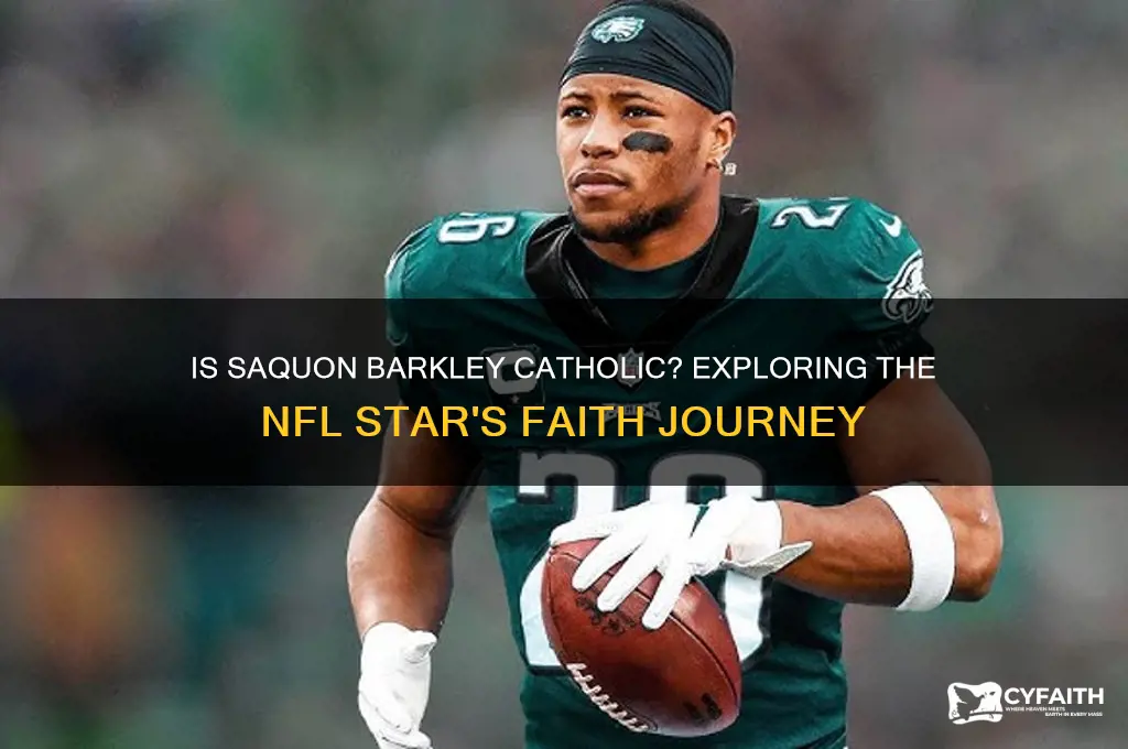 is saquon barkley catholic