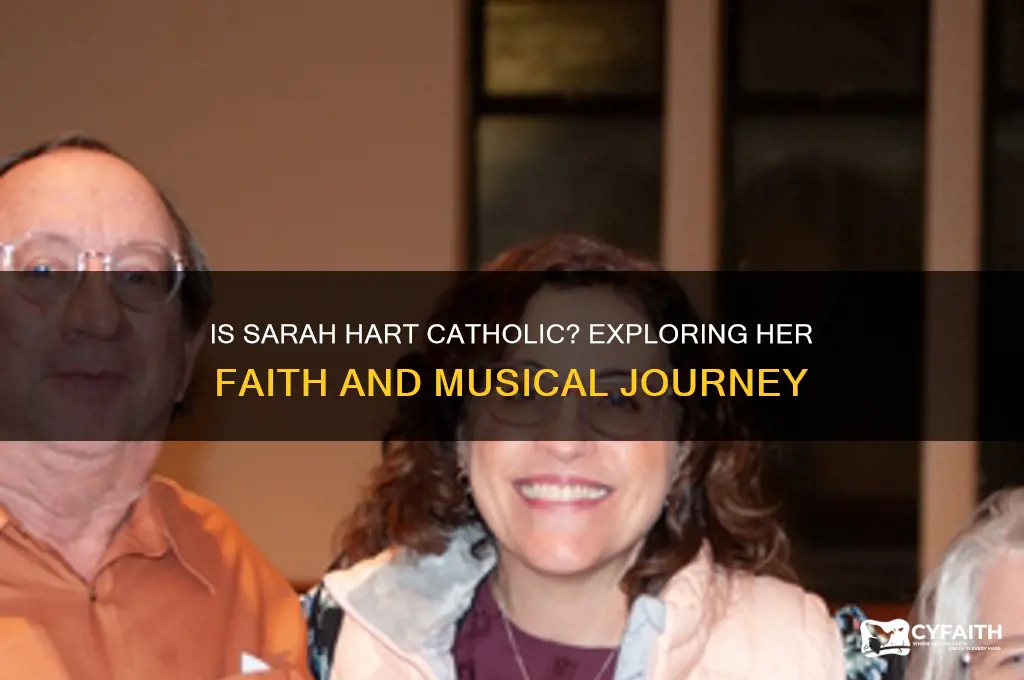 is sarah hart catholic
