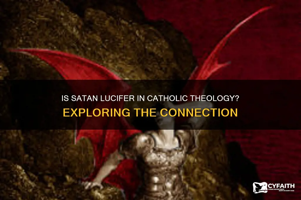 is satan lucifer catholic