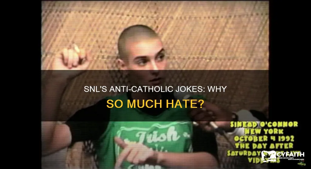 is saturday night live anti-catholic