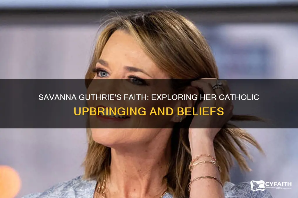 is savanna guthrie catholic