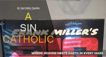 Damn! Is This a Sin for Catholics?