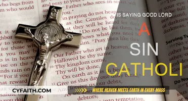 Is "Good Lord" a Sinful Saying for Catholics?