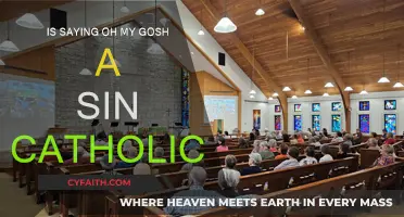 Gosh, Oh Gosh: Catholic Sin or Not?