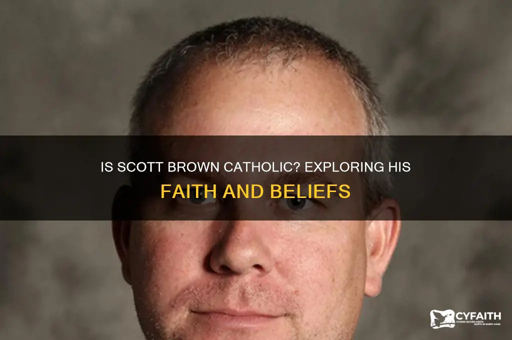 is scott brown catholic