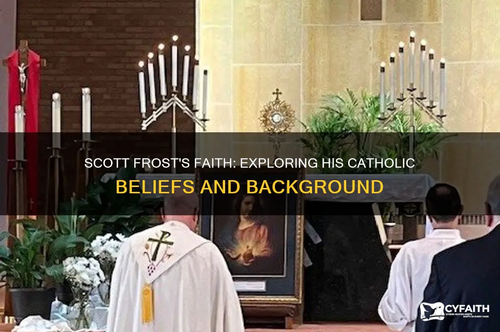 is scott frost catholic