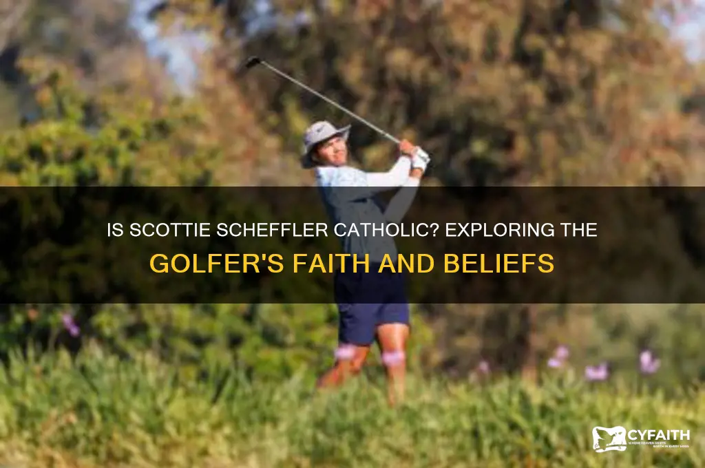 is scottie scheffler catholic