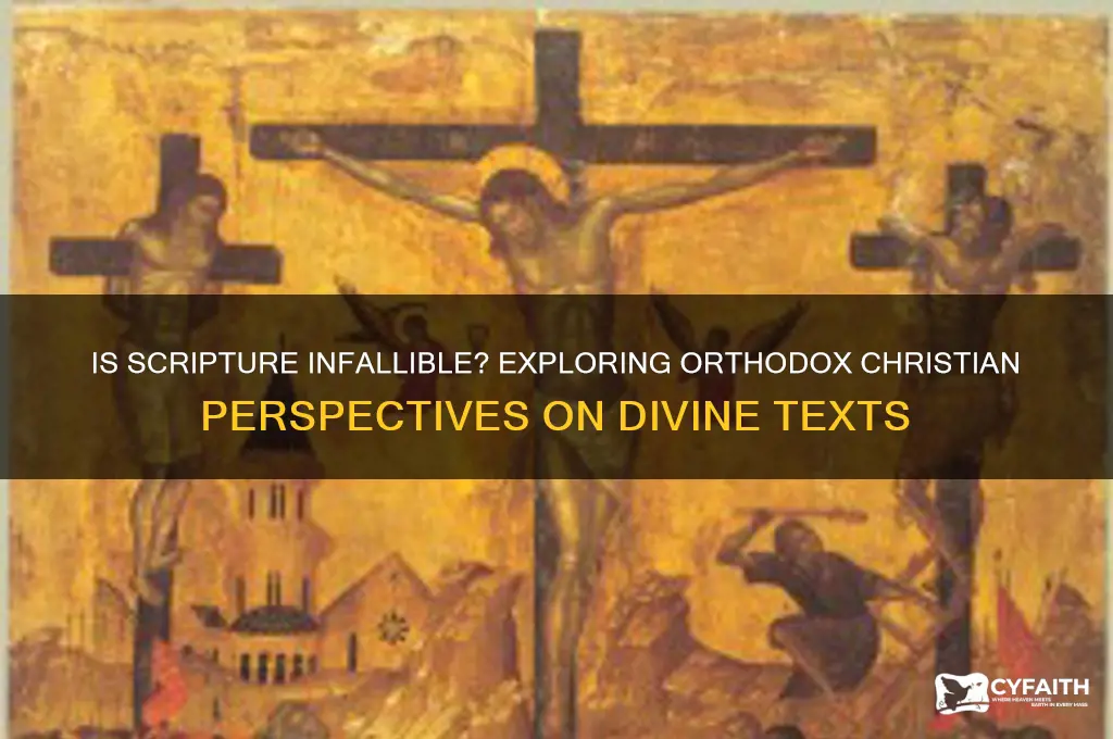 is scripture infallible orthodox
