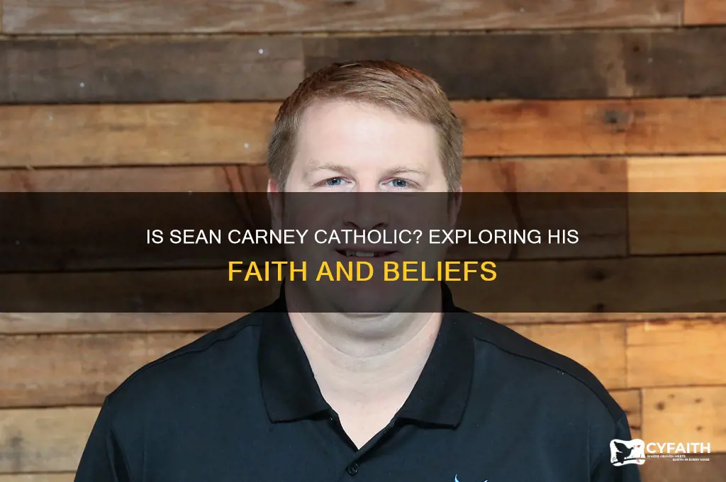 is sean carney catholic