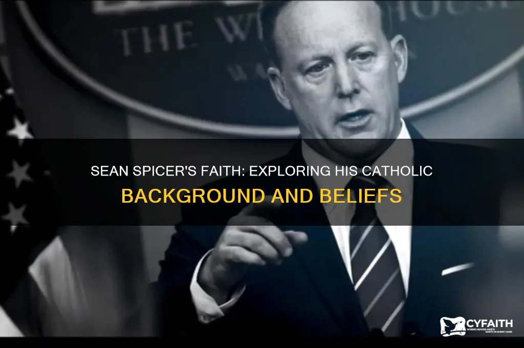 is sean spicer catholic